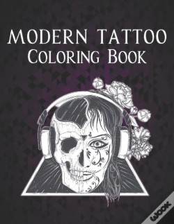 Capa do artigo Modern Tattoo Coloring Book