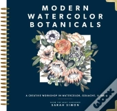 Modern Watercolor Botanicals