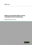 Moderne Feinkornbaustahle Und Ihre Schweitechnische Verarbeitung