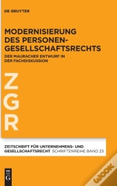 Modernisierung Des Personengesellschafts