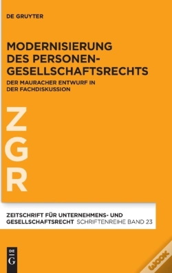 Capa do artigo Modernisierung Des Personengesellschafts