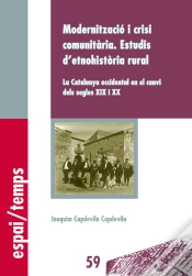 Capa do artigo Modernització I Crisi Comunitària. Estudis D