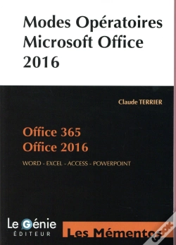 Capa do artigo Modes Operatoires Microsoft Office 2016 Et Office 365