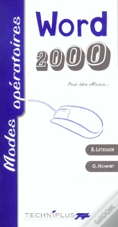 Modes Operatoires Word 2000