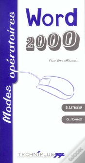 Capa do artigo Modes Operatoires Word 2000