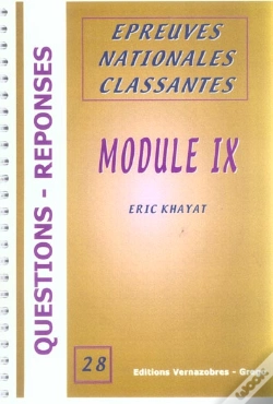Capa do artigo Module 9 ; Epreuves Nationales Classantes
