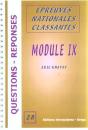 Module 9 ; Epreuves Nationales Classantes - Preview