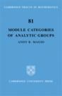 Module Categories Of Analytic Groups - Preview