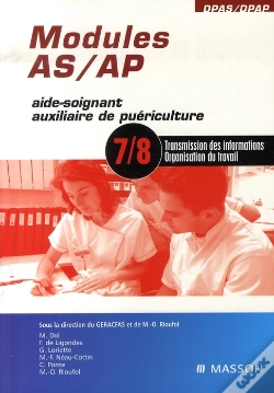 Capa do artigo Modules As/Ap 7/8 ; Transmission Des Informations Et Organisation Du Travail