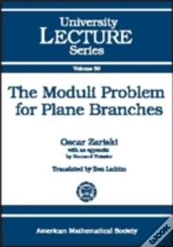 Capa do artigo Moduli Problem For Plane Branches