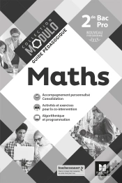 Capa do artigo Modulo : Mathématiques ; 2de Bac Pro ; Guide Pédagogique ; Corrigé (Édition 2019)