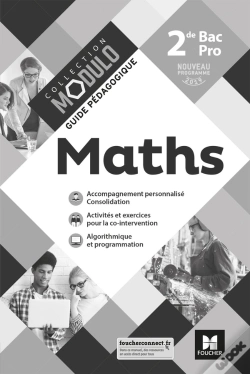 Capa do artigo Modulo : Mathématiques ; 2de Bac Pro ; Guide Pédagogique ; Corrigé (Édition 2019)
