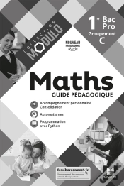 Capa do artigo Modulo : Maths ; 1re Bac Pro, C ; Corrigé