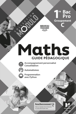 Capa do artigo Modulo : Maths ; 1re Bac Pro, C ; Corrigé