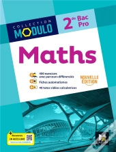 Modulo : Maths ; 2de Bac Pro ; Livre Élève