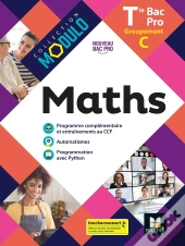 Modulo : Maths ; Terminale Bac Pro Groupements C ; Livre De L'Élève (Édition 2021)