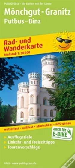 Capa do artigo Moenchgut - Granitz, Cycling And Hiking Map 1:50,000