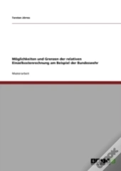 Moglichkeiten Und Grenzen Der Relativen Einzelkostenrechnung Am Beispiel Der Bundeswehr