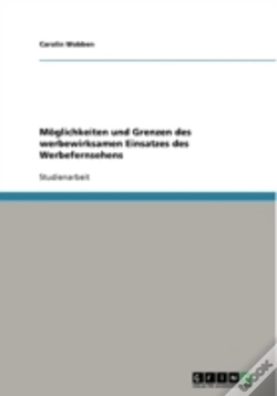 Capa do artigo Moglichkeiten Und Grenzen Des Werbewirksamen Einsatzes Des Werbefernsehens