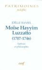 Moise Hayyim-Luzzatto, 1707-1746 ; Kabbale Et Philosophie - Preview