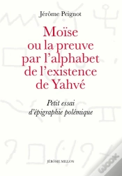 Capa do artigo Moise Ou La Preuve Par L Alphabet De L Existence De Yahve