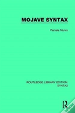 Capa do artigo Mojave Syntax