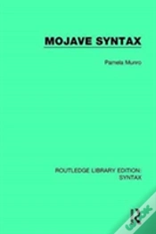 Capa do artigo Mojave Syntax