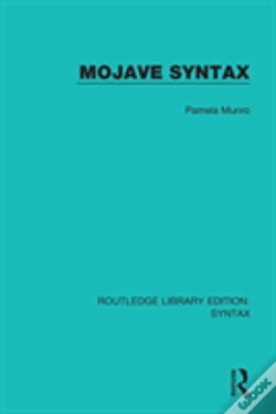 Capa do artigo Mojave Syntax