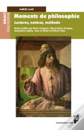 Moments De Philosophie ; Lectures, Notions, Méthode