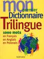 Mon 1er Dict. Trilingue Franc/Angl/Polon - Preview