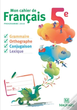 Capa do artigo Mon Cahier De Francais 5e ; Programme 2010