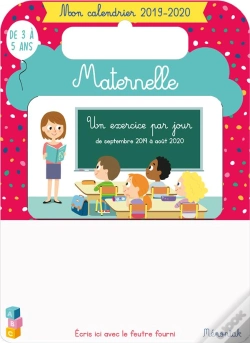Capa do artigo Mon Calendrier Memoniak 2019-2020 Maternelle
