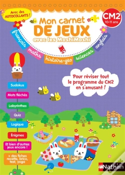 Capa do artigo Mon Carnet De Jeux Moshi Moshi Cm2