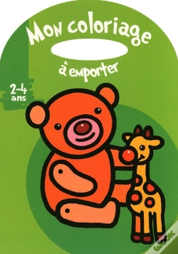 Capa do artigo Mon Coloriage À Emporter ; Ours En Peluche ; 2/4 Ans