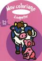 Mon Coloriage À Emporter ; Vache ; 2/4 Ans - Preview