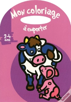 Capa do artigo Mon Coloriage À Emporter ; Vache ; 2/4 Ans