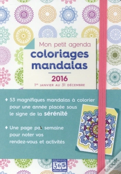 Capa do artigo Mon Petit Agenda Coloriages Mandalas 2016