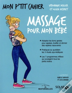 Capa do artigo Mon P'Tit Cahier Massages Pour Mon Bebe - La Maison Des Maternelles