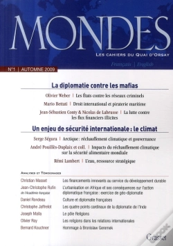 Capa do artigo Mondes T.1 ; Les Cahiers Du Quai D'Orsay (Automne 2009)