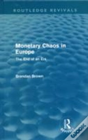 Capa do artigo Monetary Chaos In Europe (Routledge Revivals)
