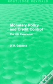 Capa do artigo Monetary Policy And Credit Control (Routledge Revivals)