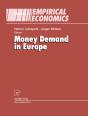 Money Demand In Europe - Preview