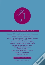 Capa do artigo Monique Wittig