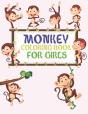 Monkey Coloring Book For Girls - Preview