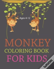 Capa do artigo Monkey Coloring Book For Kids Ages 4-12