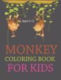 Monkey Coloring Book For Kids Ages 4-12 - Preview