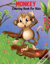 Monkey Coloring Book For Kids