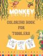 Monkey Coloring Book For Toddlers - Preview