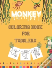 Monkey Coloring Book For Toddlers