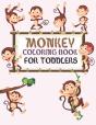 Monkey Coloring Book For Toddlers - Preview